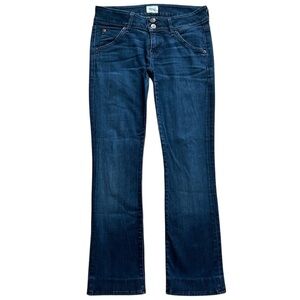 Hudson Beth Baby Boot Jeans Womens 26 Mini Flare Western Stretch Denim USA